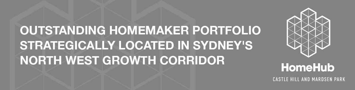 Outstanding Homemaker Portfolio strategically located in Sydney’s North West growth corridor